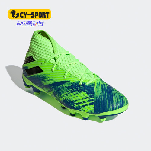 Adidas/阿迪达斯正品NEMEZIZ 19.3 MG短钉梅西人草足球鞋 FV3990