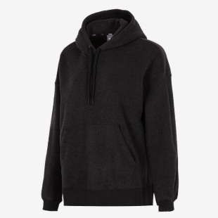 Puma/彪马羊羔绒女子加绒保暖连帽运动套头卫衣672132-01