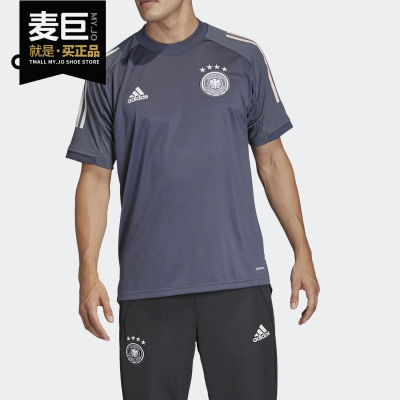 阿迪达斯男士圆领运动T恤