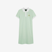 女士针织舒适透气翻领宽松时尚 新款 连衣裙 斯凯奇正品 Skechers