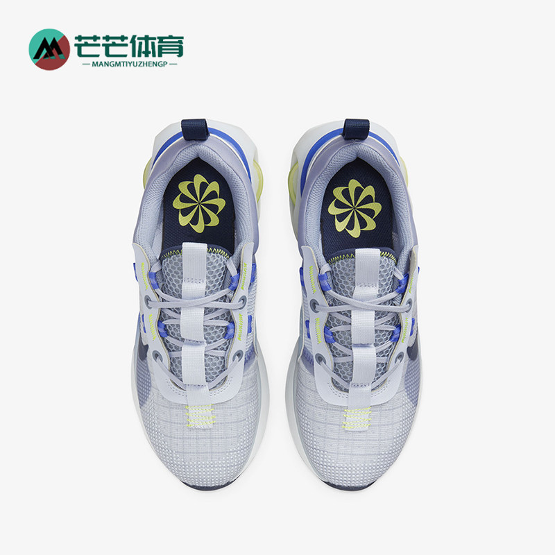 Nike/耐克正品AirMax空新款女白蓝色低帮经典透气篮球鞋DA319-02