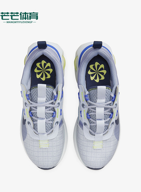 Nike/耐克正品AirMax空新款女白蓝色低帮经典透气篮球鞋DA319-02