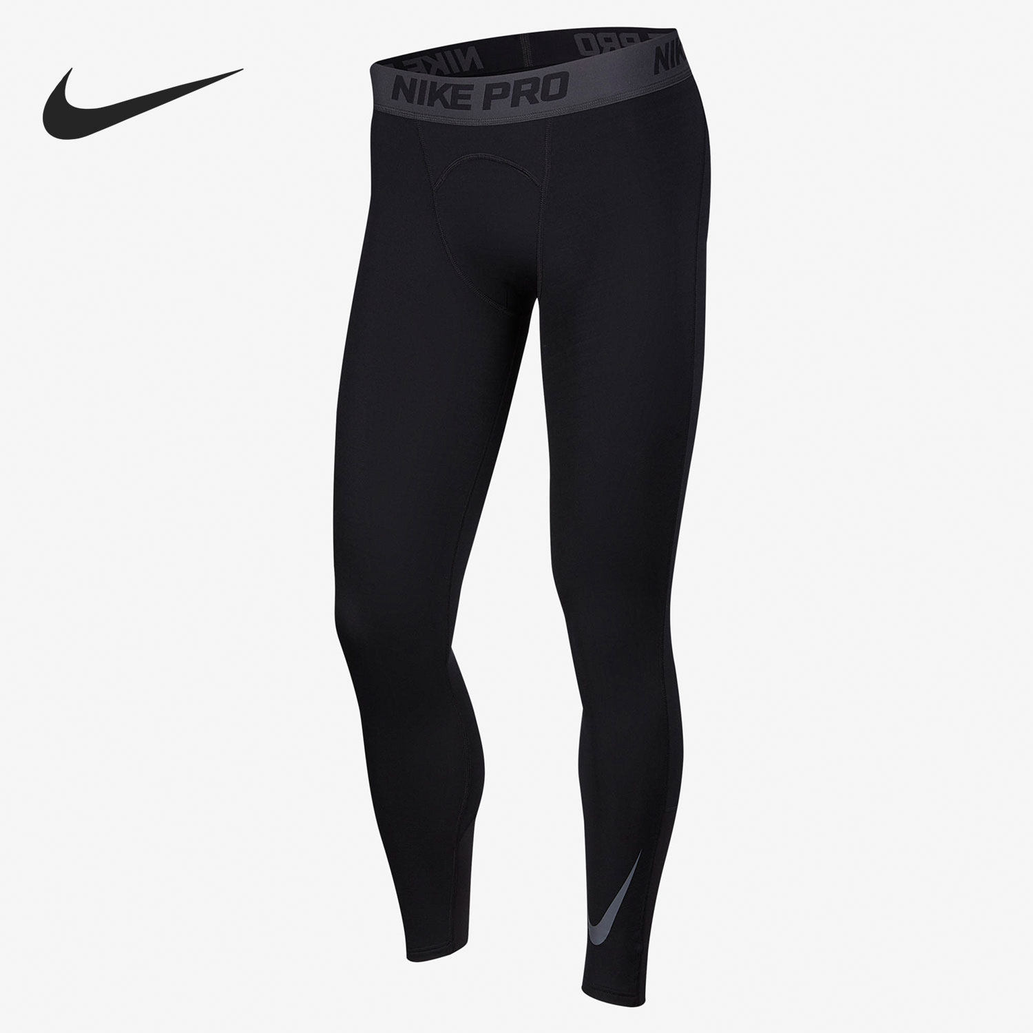 Nike/耐克官方正品男子加绒保暖篮球训练运动紧身长裤 CZ4283-010