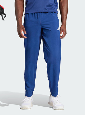 Adidas/阿迪达斯正品春秋男士运动复古经典透气亲肤长裤IU4606