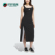 长款 Adidas DRESS女士修身 STORY 开叉连衣裙KB7758 阿迪达斯正品