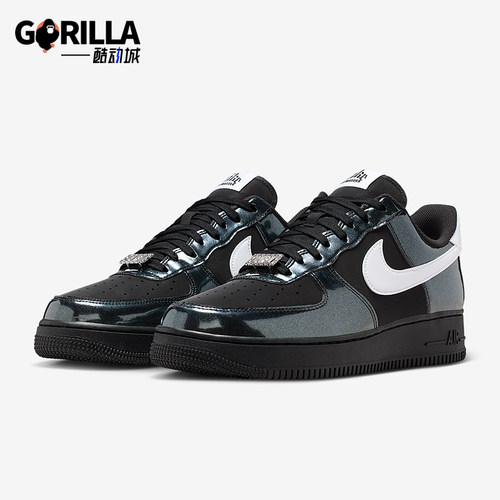 Nike/耐克正品Air Force 1男士系带低帮耐磨透气板鞋IB6843-001