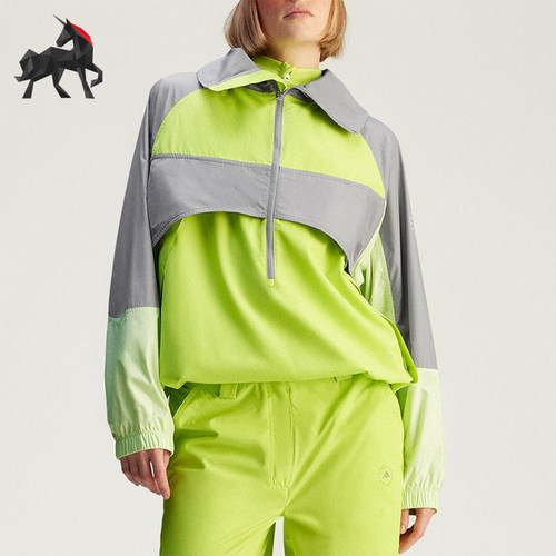 Adidas/阿迪达斯正品TN PO JKT女士宽松户外徒步套头卫衣JG1068