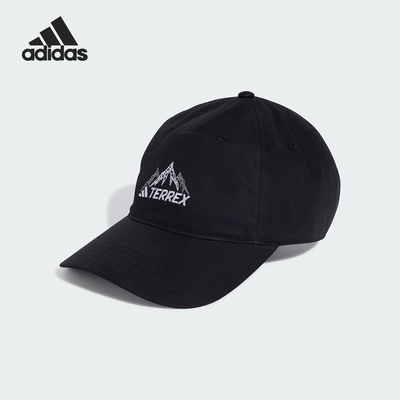 Adidas/阿迪达斯正品2025新款男女同款简约训练鸭舌帽JJ1477