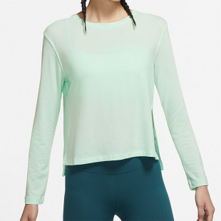 耐克正品 DM7028 新款 T恤 379 女子圆领健身训练运动长袖 Nike
