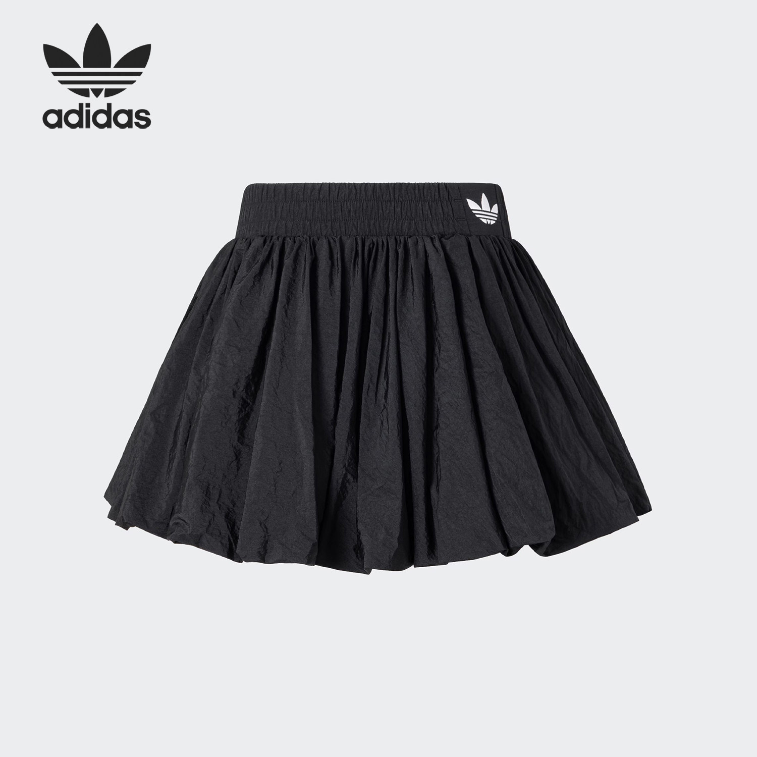Adidas/阿迪达斯官方正品三叶草女士蓬蓬褶皱泡泡半身裙KA3926,运动服/休闲服装,运动半身裙,淘宝优惠券,粉丝福利购,淘宝优惠卷