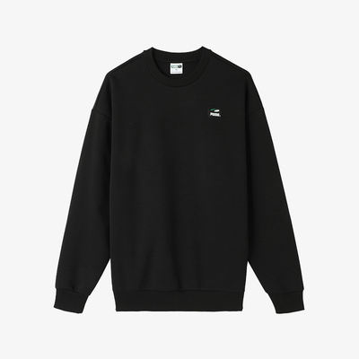 Puma/彪马正品PUMAS Crew男士运动保暖时尚休闲印花圆领卫衣