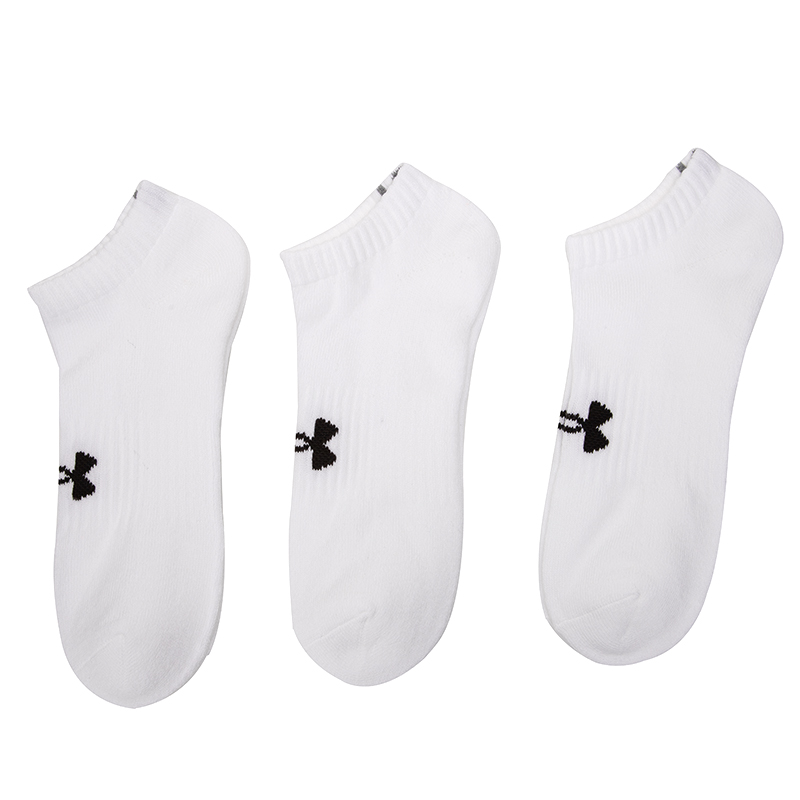 安德玛正品UA Core NoShow男女训练运动袜3双装休闲低帮袜1363241