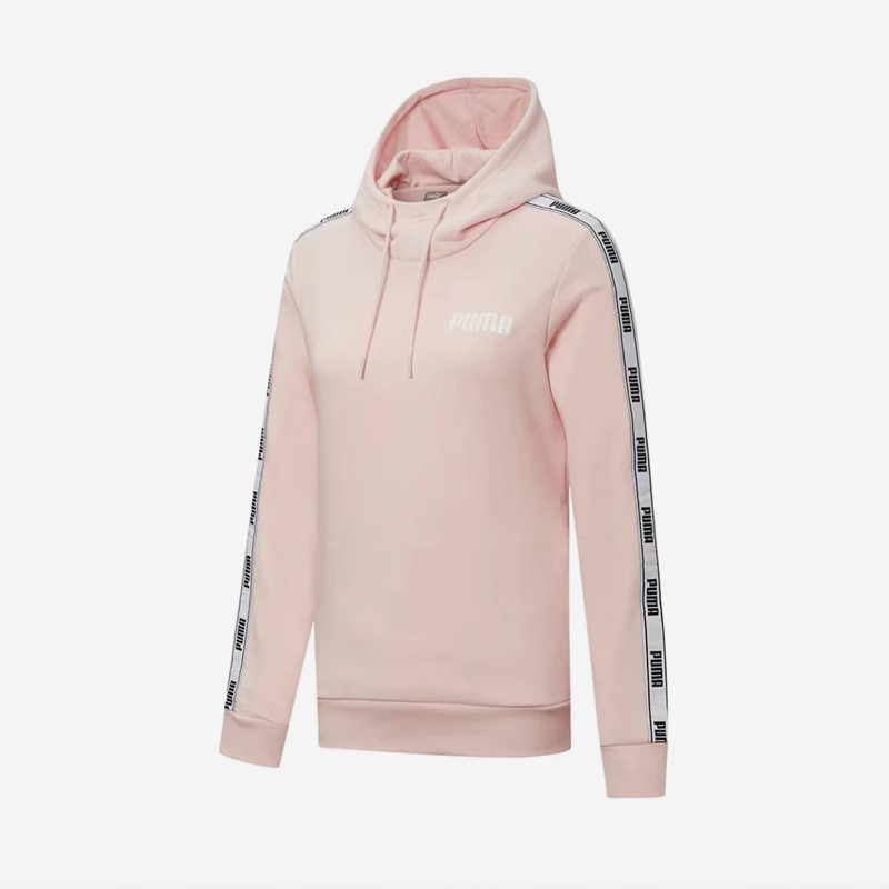 彪马女士宽松连帽长袖套头卫衣