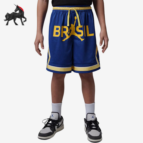 Nike/耐克正品Jordan Dri-FIT P6大童系带透气短裤95F767-U0K