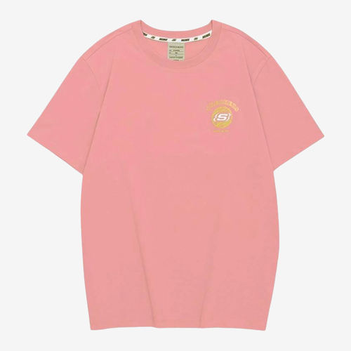 Skechers斯凯奇正品缤纷休闲系列男女短袖T恤FHL223U100-01DG
