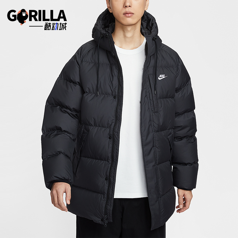 Nike/耐克正品Sportswear Club男士运动宽松保暖羽绒服IB2974-010