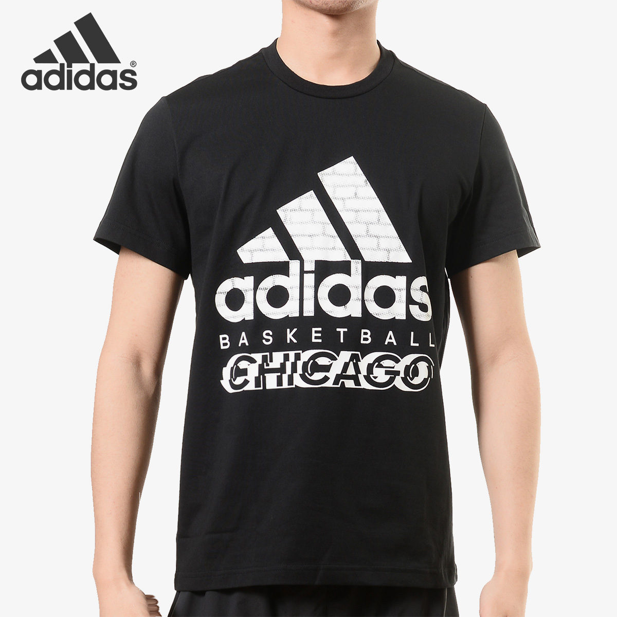 Adidas/阿迪达斯正品  CITIES 男子休闲运动透气短袖T恤DX0400