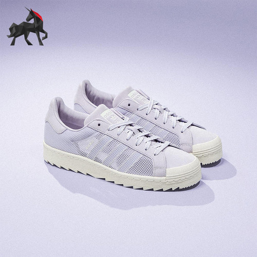 Adidas/阿迪达斯正品三叶草男女运动贝壳头经典休闲板鞋JS0891