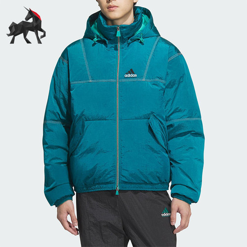 Adidas/阿迪达斯正品EQT DOWN JACKET男士经典保暖羽绒服KA7980