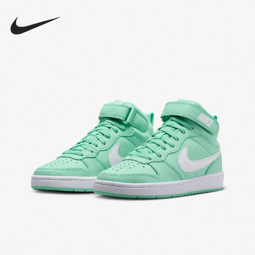 Nike耐克正品Court Borough Mid 2大童中帮防滑板鞋CD7782-300