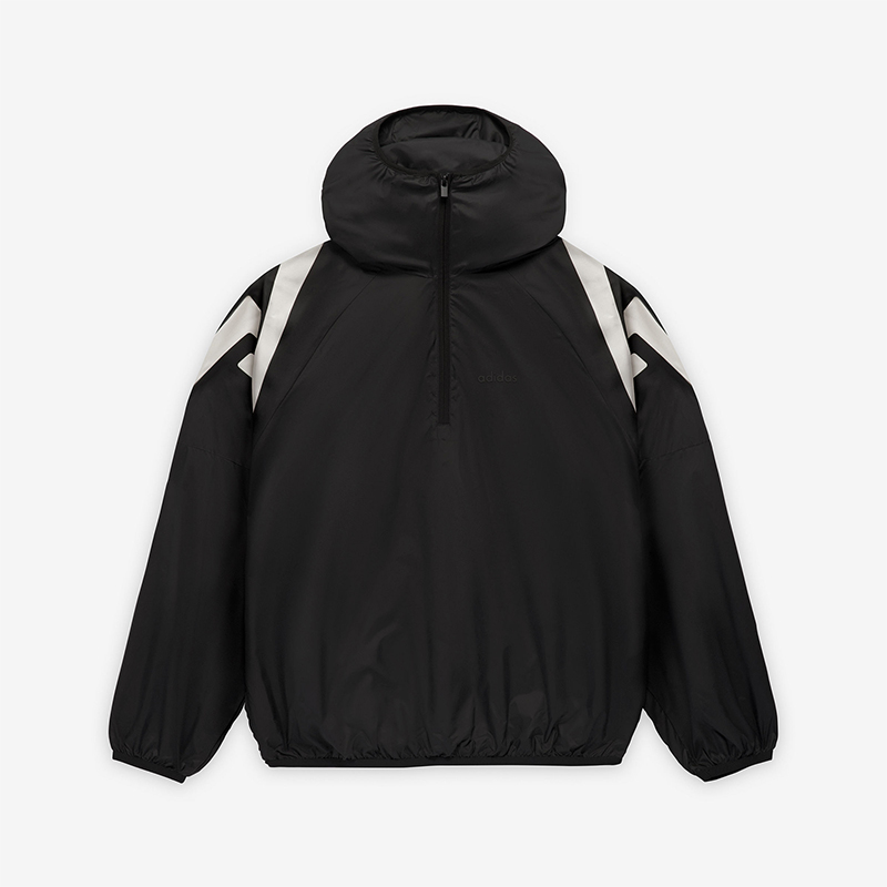 Adidas/阿迪达斯正品新款男女拼接宽松户外半拉链卫衣IS5299