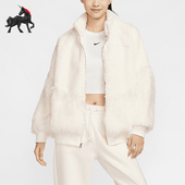 耐克正品 新款 女士保暖时尚 Nike 人造毛皮拼接夹克HV8464 133