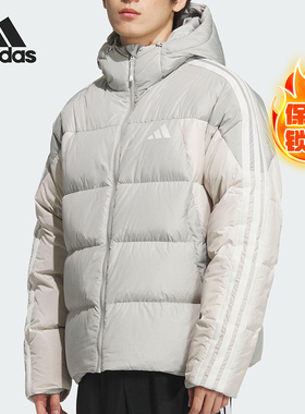 Adidas/阿迪达斯正品3S PUFF D JKT男士保暖休闲羽绒服KC2496