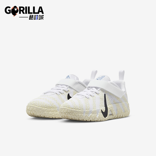 Nike/耐克正品2025 JA 3小童轻便魔术贴缓震耐磨运动鞋IB4771-101