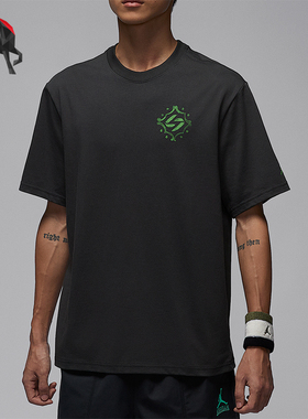 Nike/耐克正品JORDAN男士休闲圆领套头透气运动短袖IM2171-060