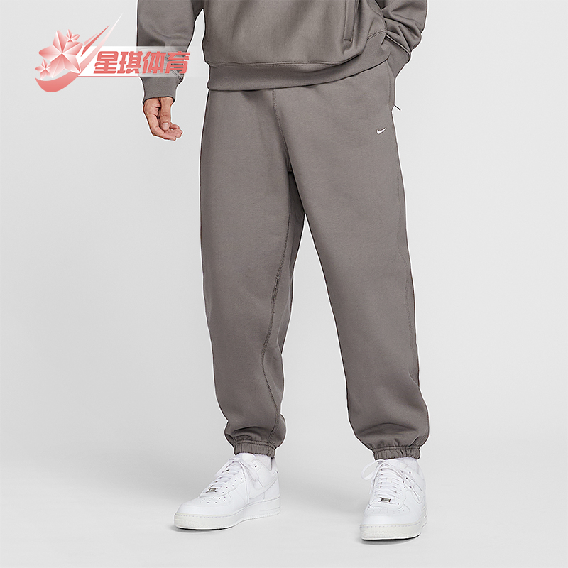Nike/耐克正品Solo Swoosh男士运动简约加绒户外长裤HV1089-289