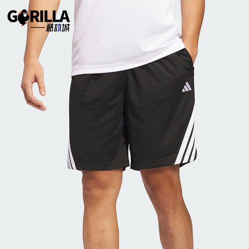 Adidas/阿迪达斯正品Legend男士透气经典运动篮球五分短裤JI7576