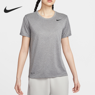 耐克官方正品 女士经典 Nike 2025新款 091 复古透气短袖 T恤IB8899