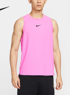 Nike/耐克正品Dri-FIT男士运动透气训练T恤背心HM6725-675