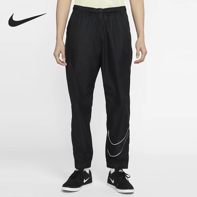 耐克正品男运动休闲滑板梭织长裤