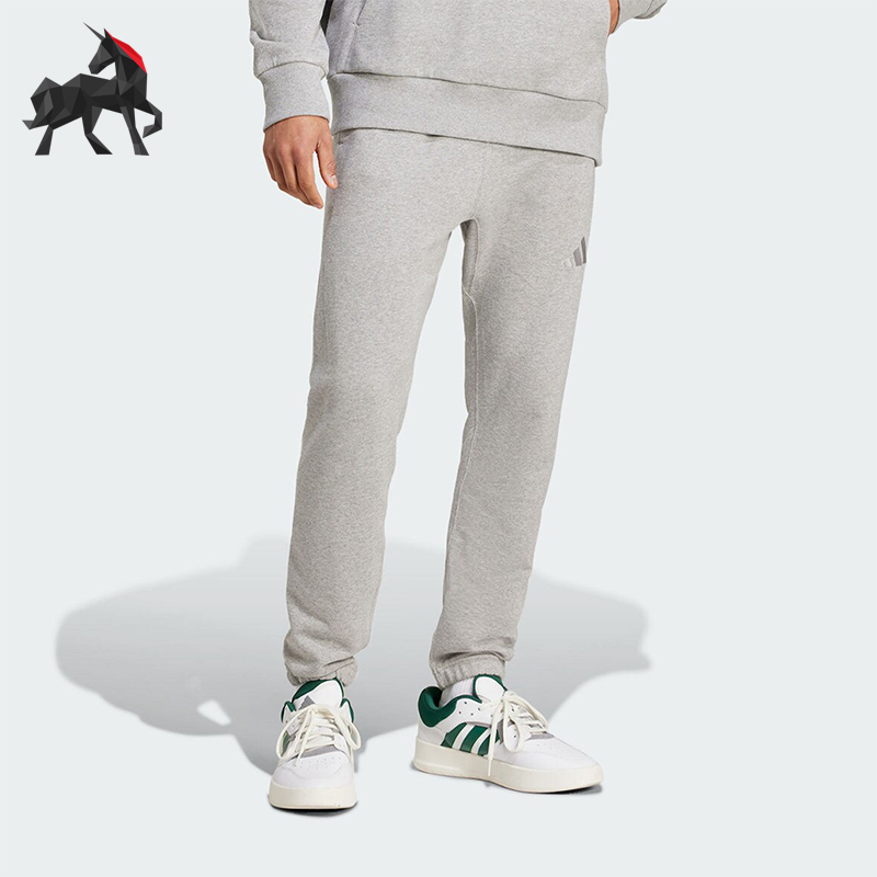 阿迪达斯男士休闲束脚长裤