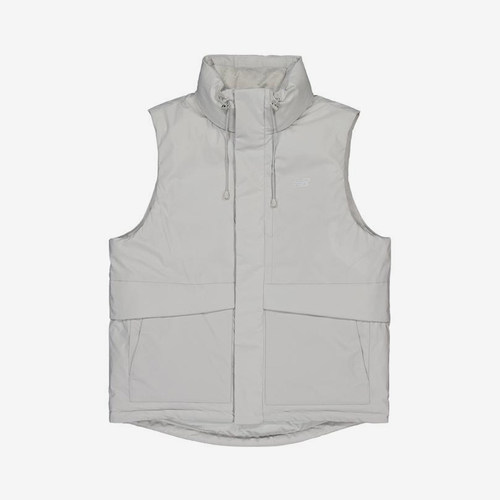 New Balance/NB正品冬季新款男子保暖立领羽绒马甲NJD45021-GR