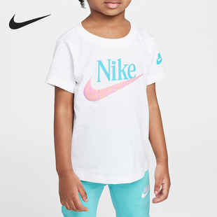休闲短袖 Nike 耐克正品 Futura婴童圆领日常透气经典 100 II2411