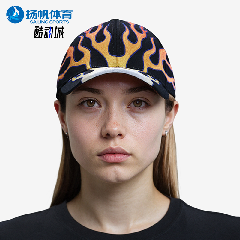 Nike/耐克正品Club OG Flame新款男女火焰图案棒球帽HV6642-010