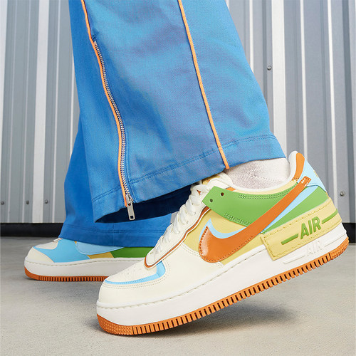 Nike/耐克正品AF1 Shadow女士厚底耐磨休闲运动鞋DZ1847-103