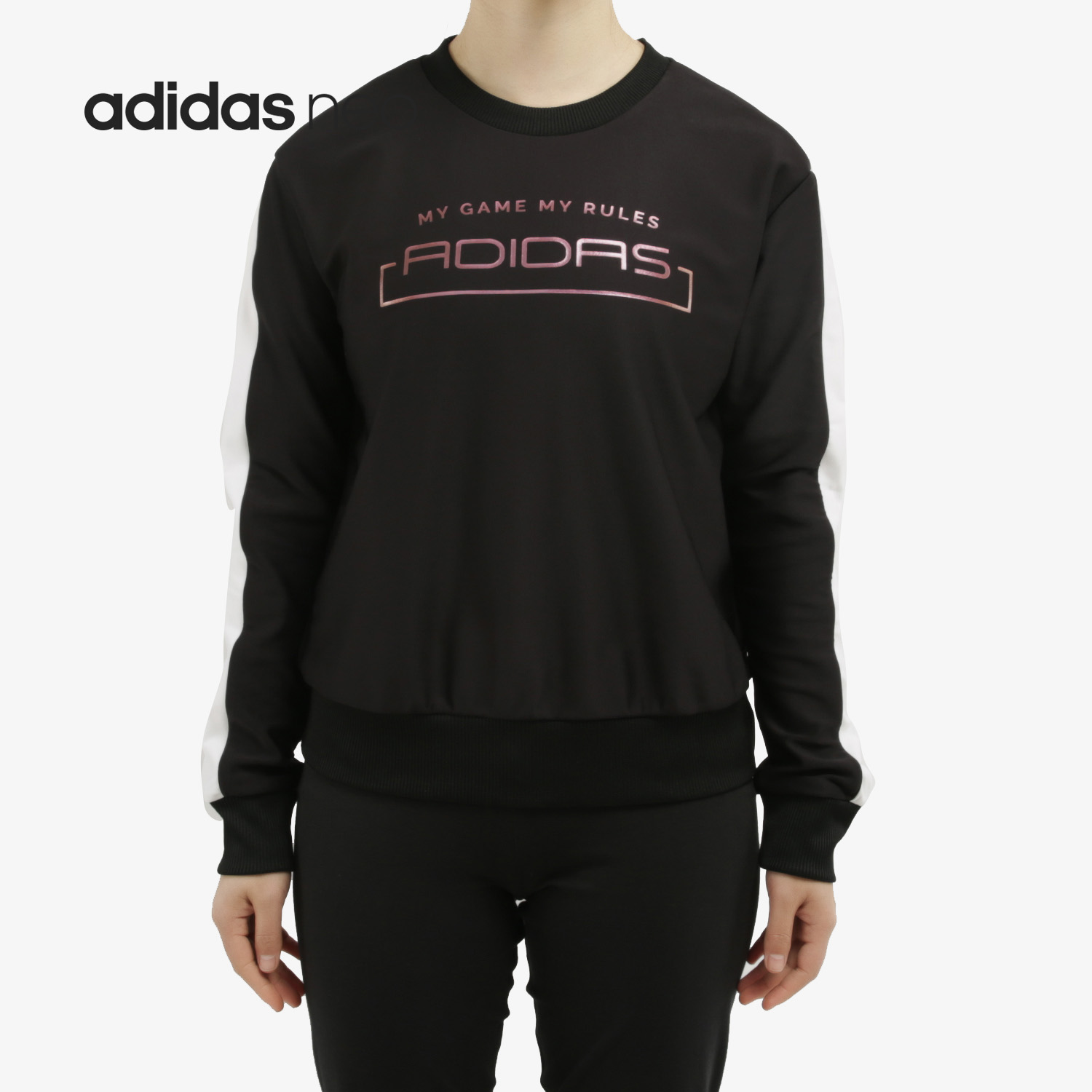 Adidas/阿迪达斯正品年春季新款女子休闲圆领运动卫衣DW8332