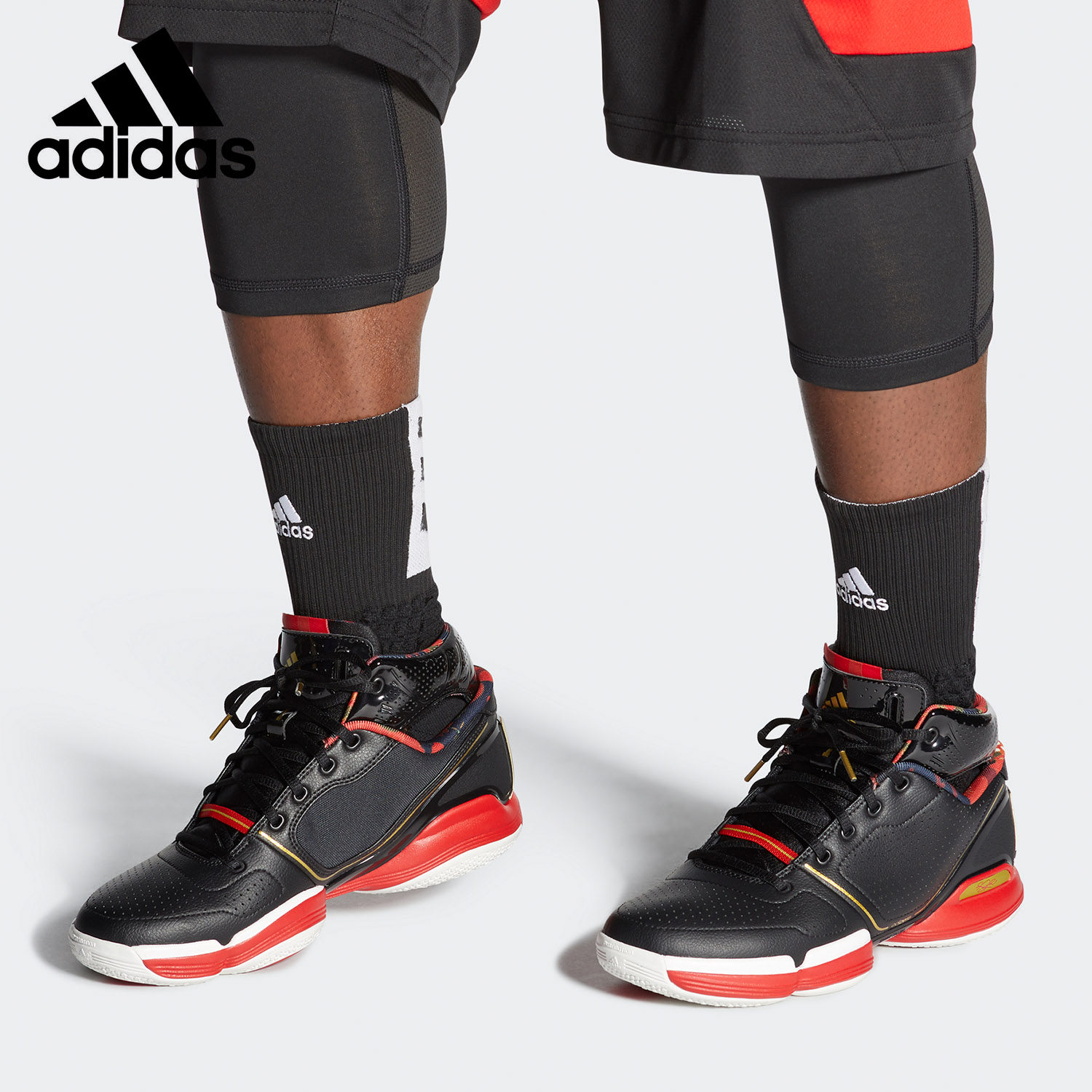 Adidas/阿迪达斯正品当季新款Rose男子休闲运动实战篮球鞋 FW3137