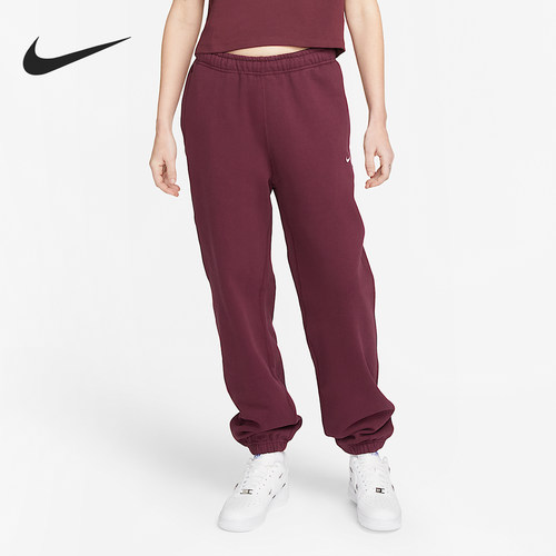 Nike/耐克正品Solo Swoosh女士复古潮流经典长裤CW5565-681