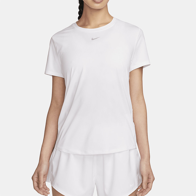 Nike/耐克正品One ClassicDri-FIT女士经典短袖T恤FN2799-100