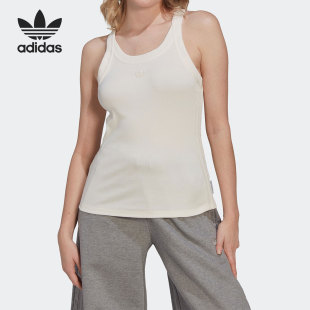 VERSION女子运动背心HK7236 三叶草BLUE Adidas 阿迪达斯正品