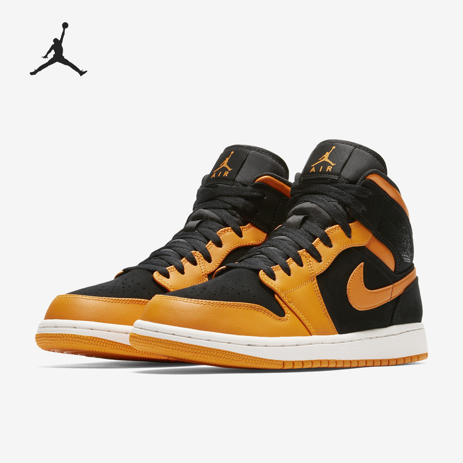 Nike/耐克官方正品 Air Jordan 1 男子中帮缓震运动鞋 554724-081