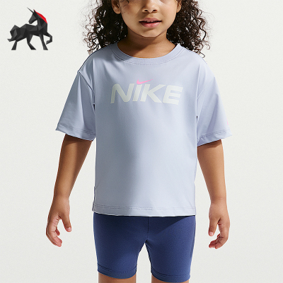 Nike/耐克正品Easy Breezy 婴童透气防晒凉感短袖T恤IW1708-055