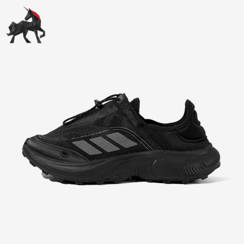 Adidas/阿迪达斯正品FC WALKER男女厚底耐磨一脚蹬运动鞋JP6646