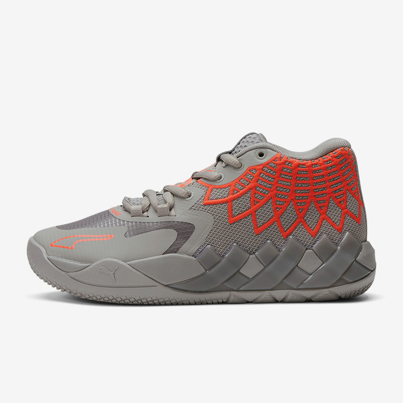 Puma/彪马正品2024新款大童运动缓震高帮篮球鞋376886-09