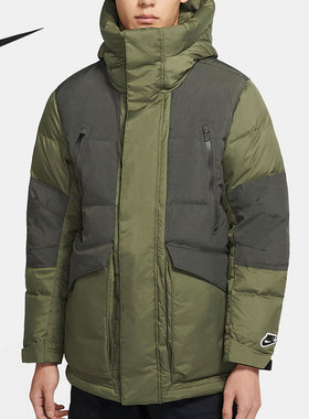 Nike/耐克正品男子冬季连帽休闲运动保暖羽绒服 CU4393-222