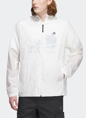 Adidas/阿迪达斯正品轻薄户外男女防晒UPF50+运动夹克IA1784